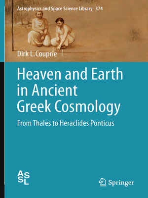 cover image of Heaven and Earth in Ancient Greek Cosmology